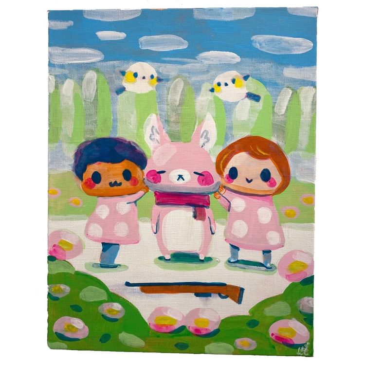 Hunting Deer F7 #4 by Asako Hashi