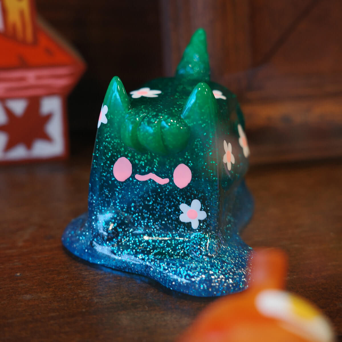 Ice Cream Cat Green Hill