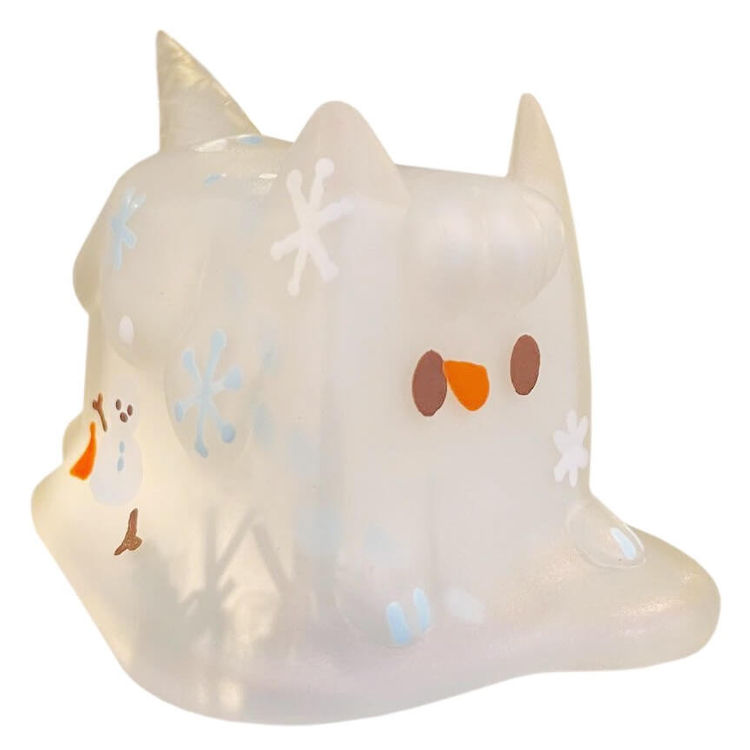 Ice Cream Cat Snow Man by Rato Kim