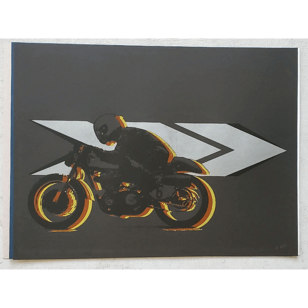 If Tron Had Café Racers (Black paper)