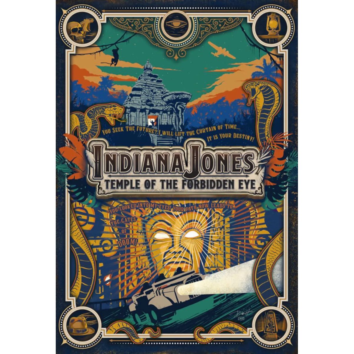 Indiana Jones Temple of the Forbidden Eye