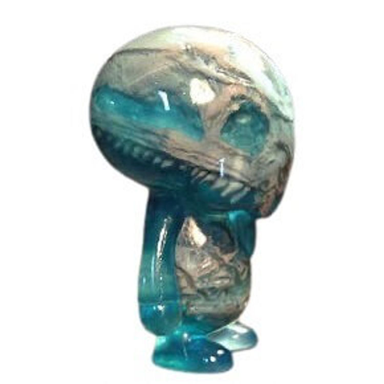 Infected Young Gohst - light blue with grey bones by Scott Wilkowski