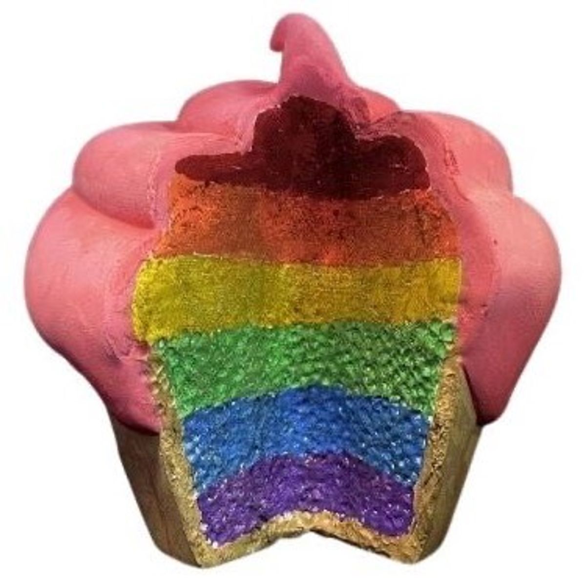 Internal Rainbkw Cake 