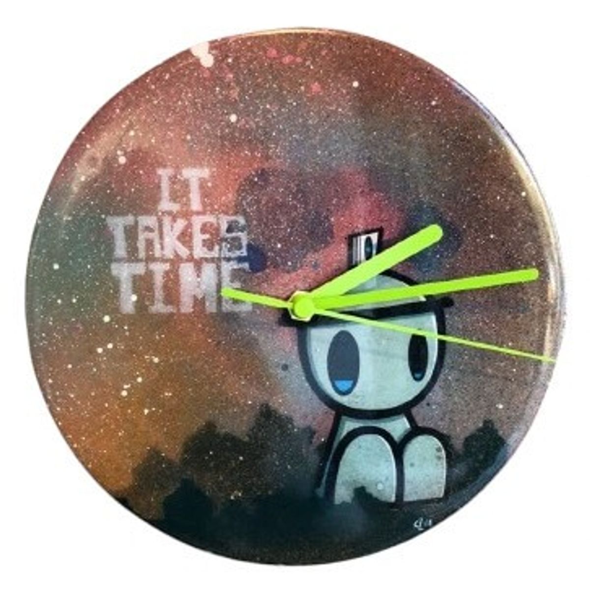 It takes time – Custom Clock