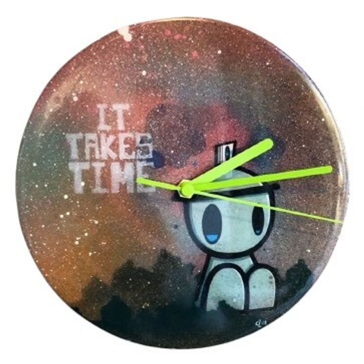 It takes time – Custom Clock by Czee