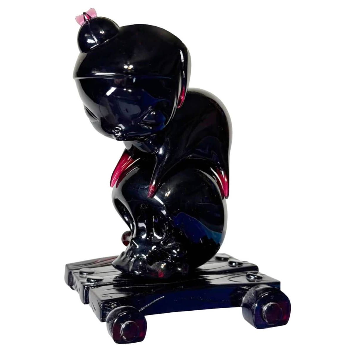 Jack & Lucky Clear Red and Black