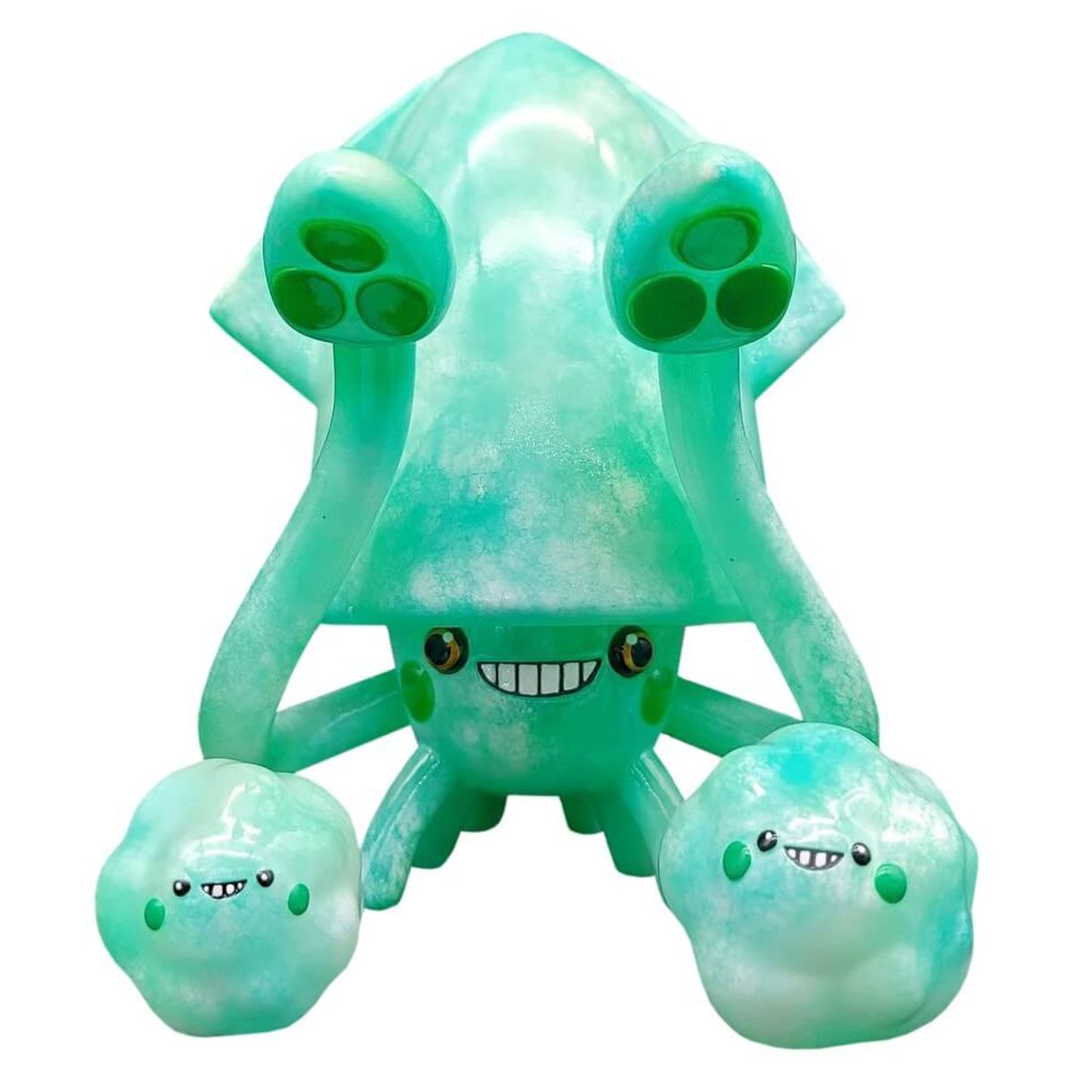 Jade Ball Ball Squid GID