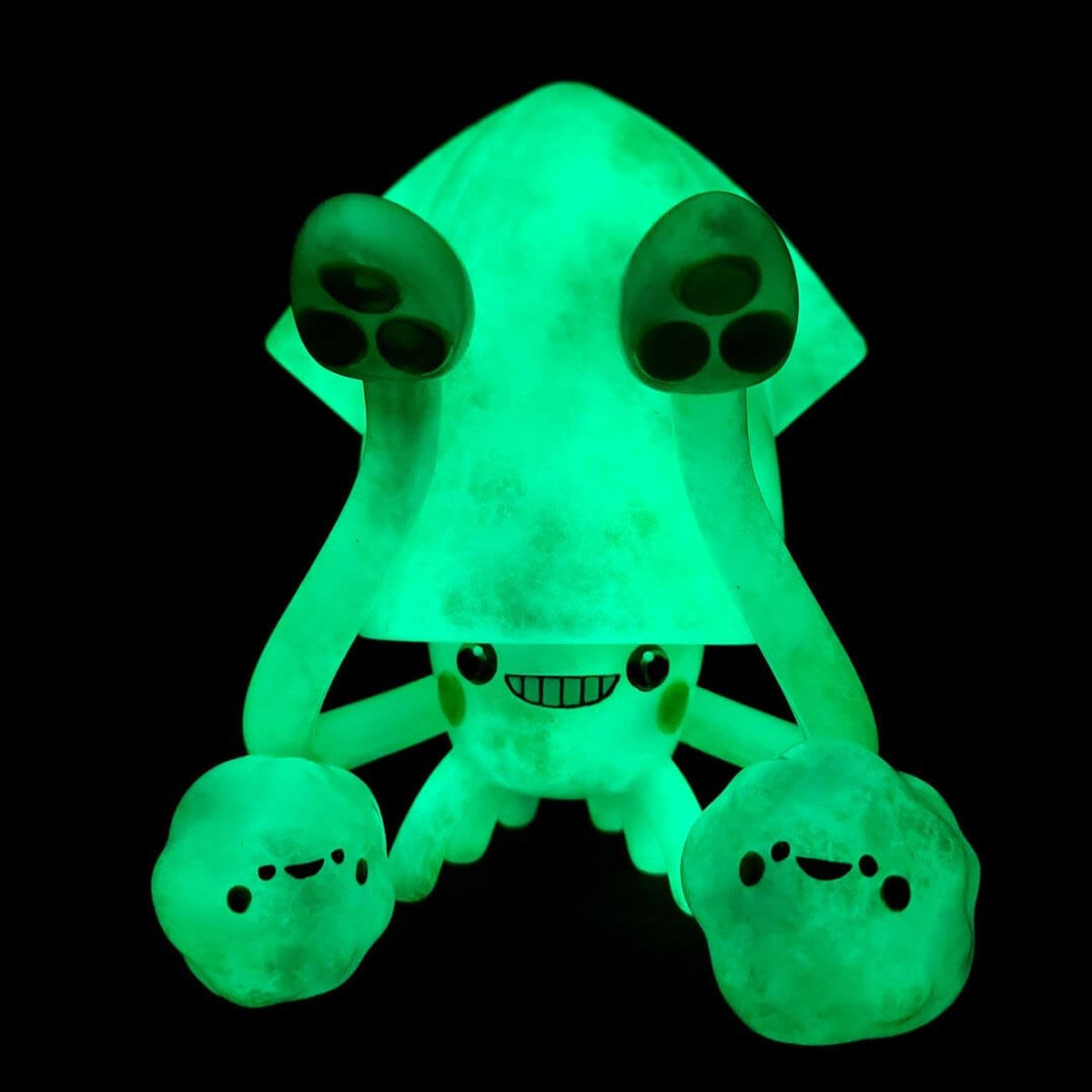 Jade Ball Ball Squid GID