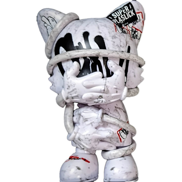 Janky de Slick (White Marble Prototype) by Slick