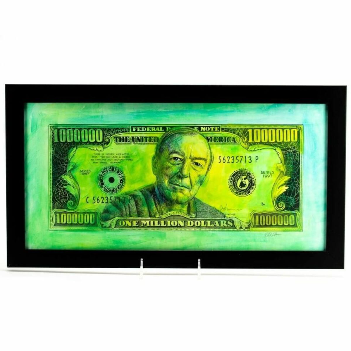 Jasper Johns is on the Money