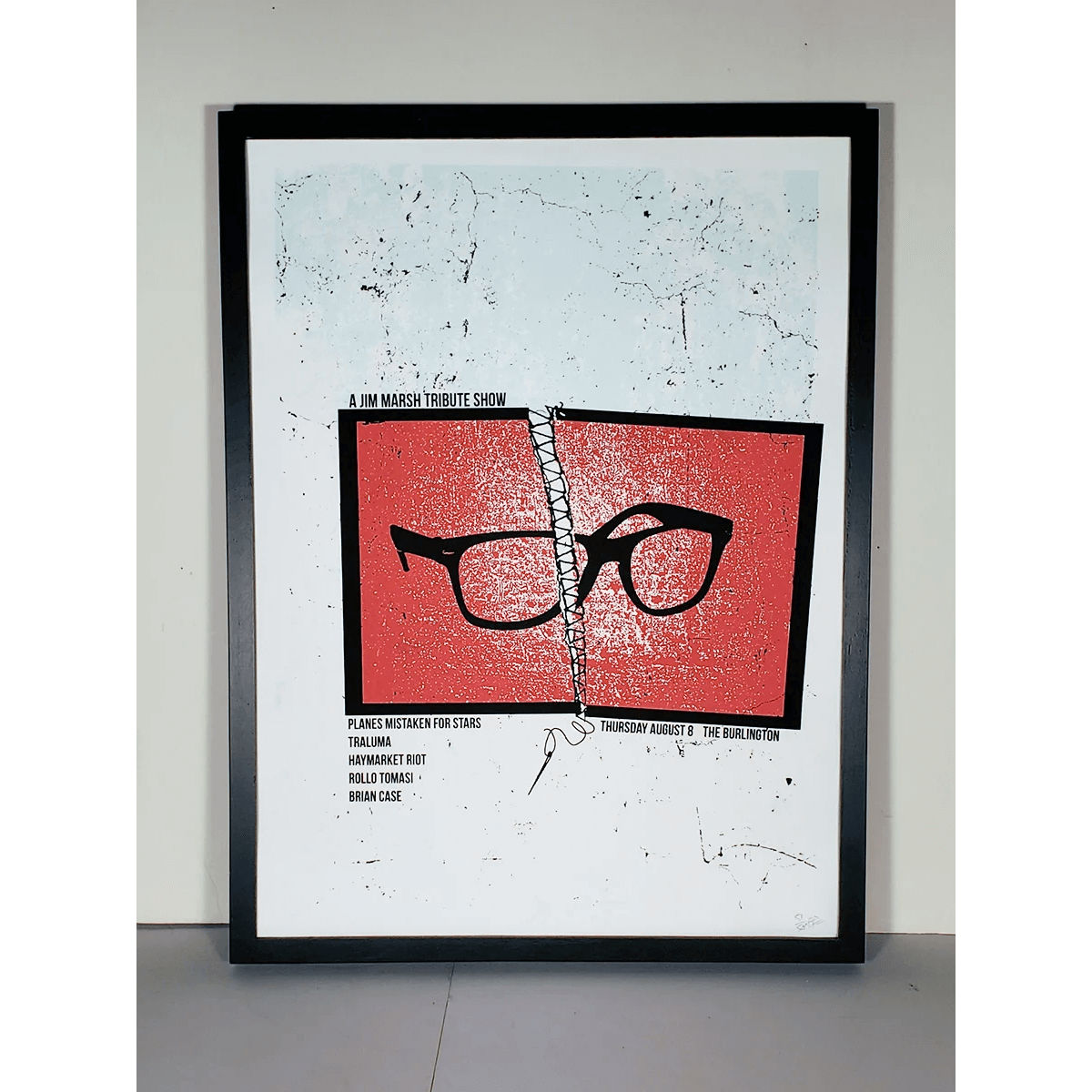 Jim Marsh Tribute show. Planes Mistaken for Stars, Traluma, Haymarket Riot, Rollo Tomasi