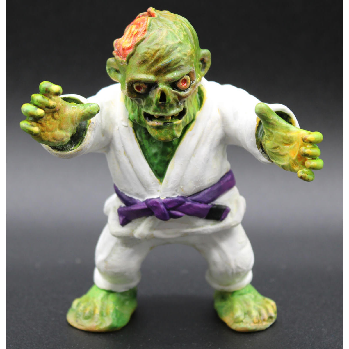 Jiujitsu Zombie Purple Belt