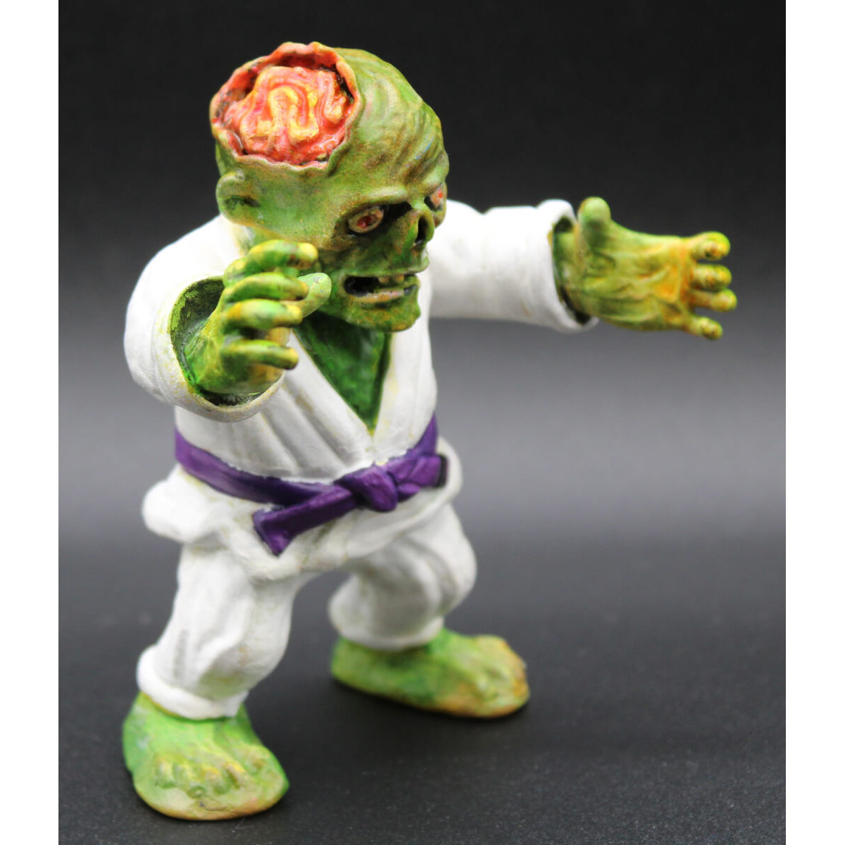 Jiujitsu Zombie Purple Belt