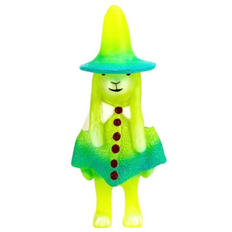 Jodo – GID Yellow With Teal by Grumble Toy (Ainsley Sturko)
