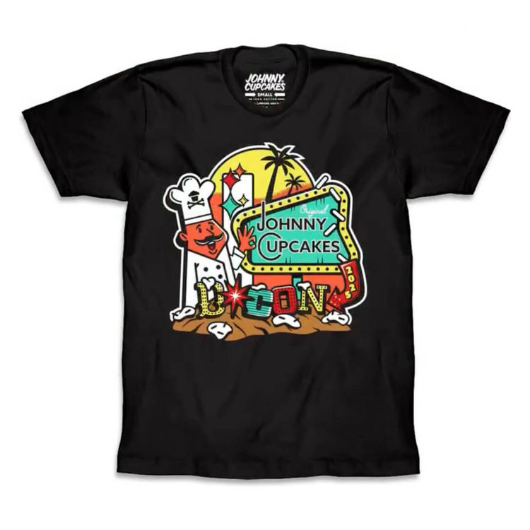 Johnny Cupcakes Shirt (Sign) DCon 2025 by Johnny Cupcakes