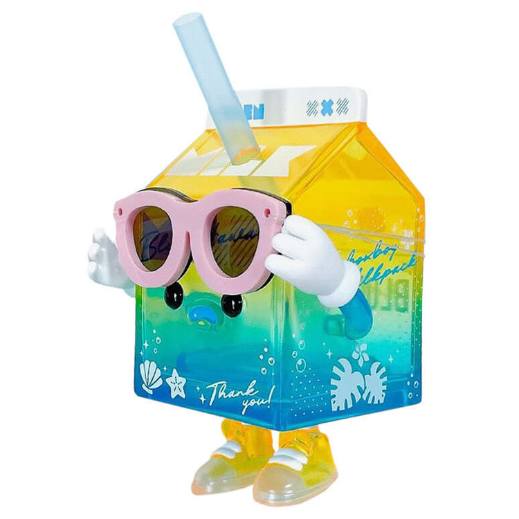 Juice Box Boy Blue Hawaii Mango by MUUKTOY