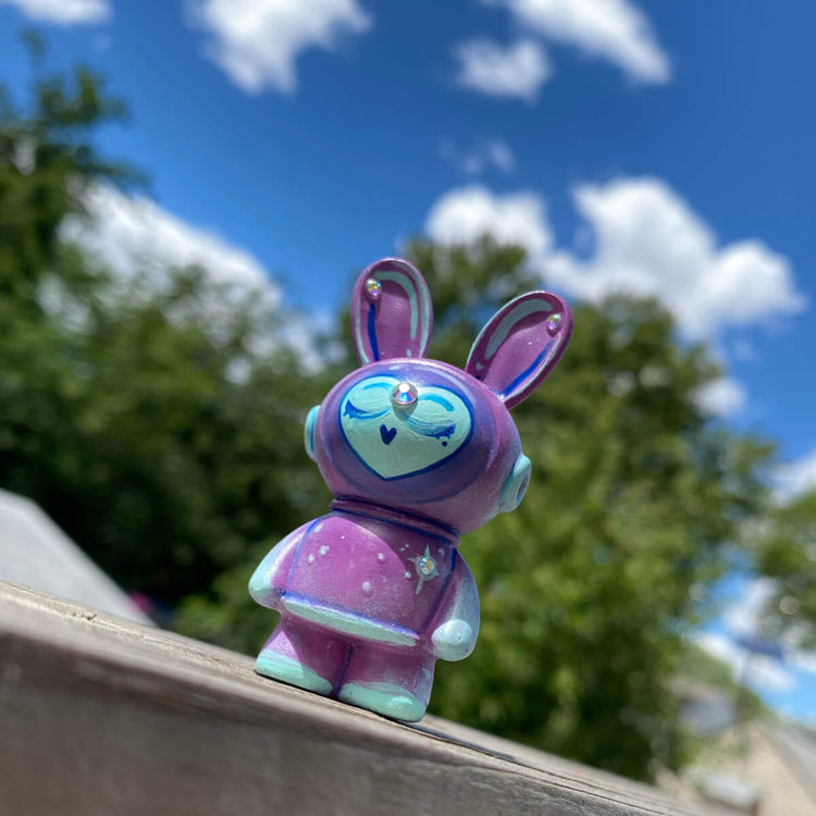 Juju Astro Bunny by JujuOwls