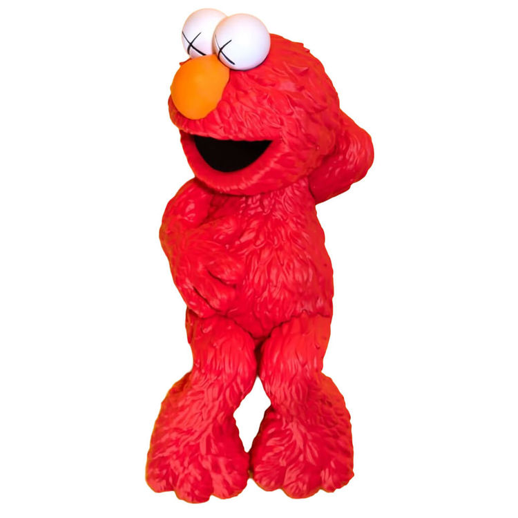 KAWS Seasame Street Elmo by Kaws (Brian Donnelly)