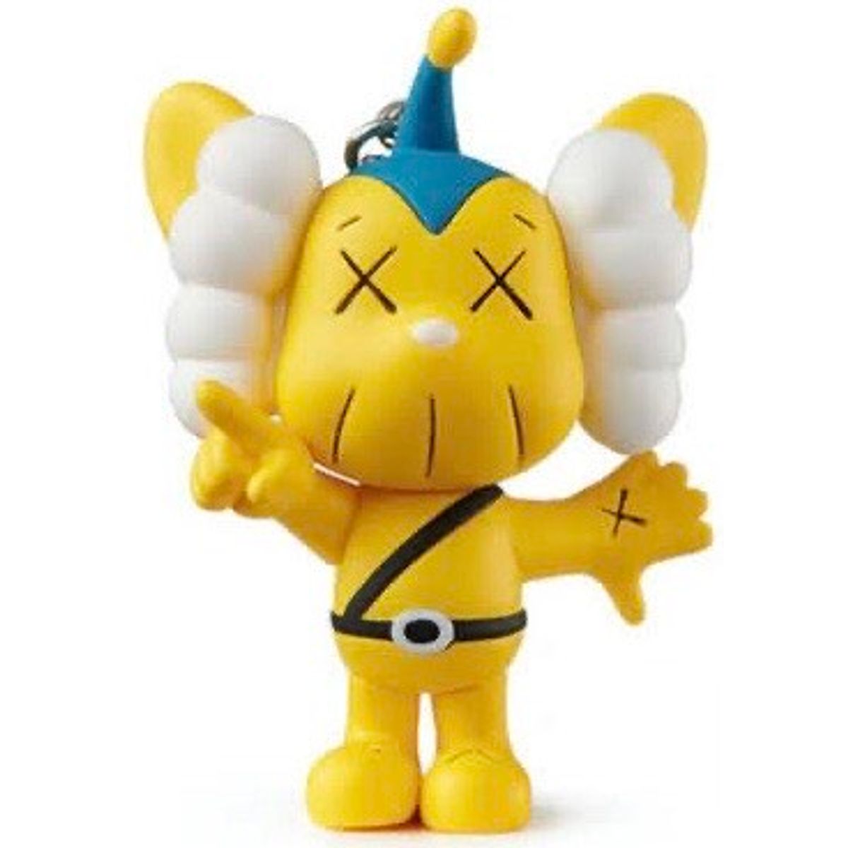 KAWS Tokyo First JPP Yellow Key Holder