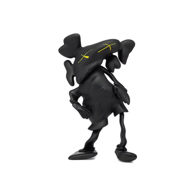 KAWS x Robert Lazzarini Companion Black by Robert Lazzarini
