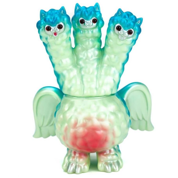 KING PACARA 1-off (Blue with red eyes) by Art Junkie (Shinichiro AJ Kato)