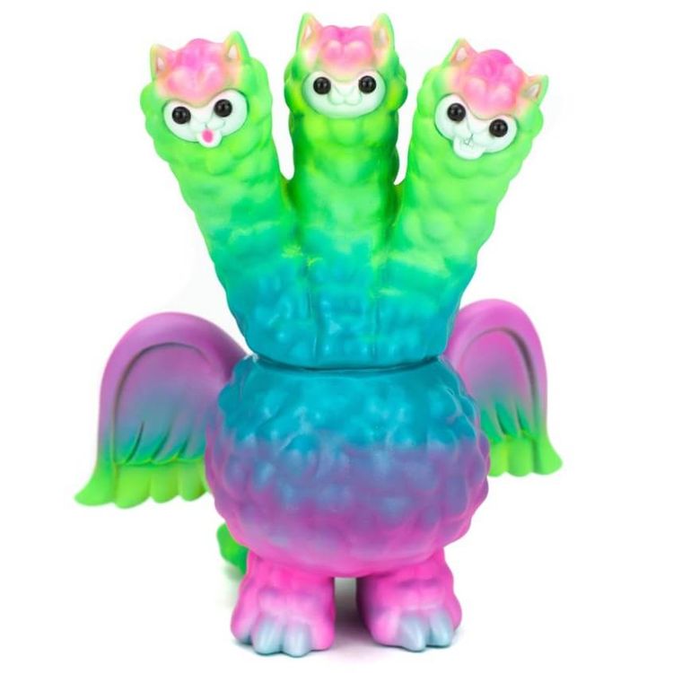 KING PACARA 1-off (Neon Green) by Art Junkie (Shinichiro AJ Kato)