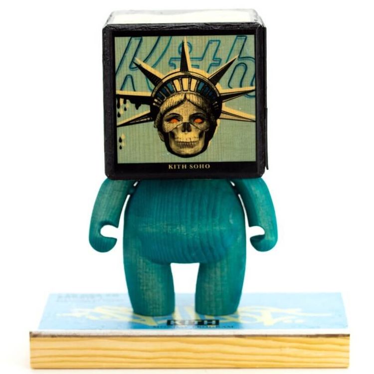 KITH NYC, an ode to Ronnie. Fochisel Wooden Toy by Peter Van Flores