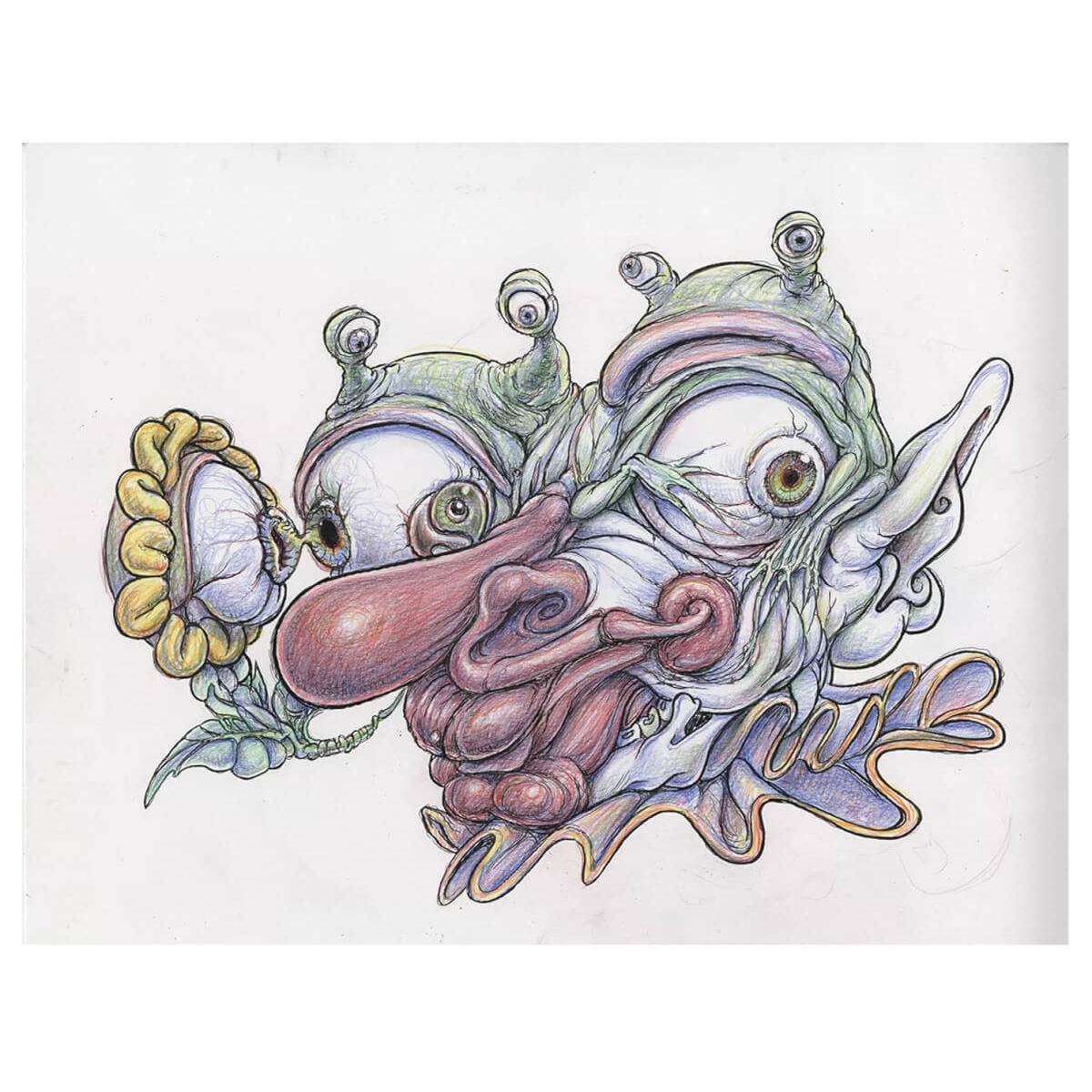 Kaiju Clown (Drawing)