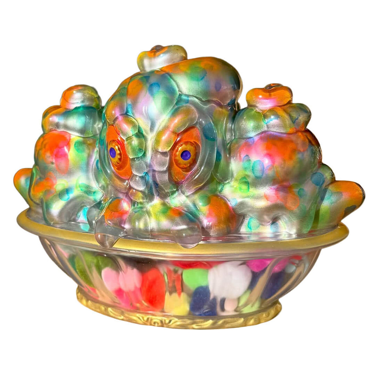 Kaiju Cream Acid Drop Pompom