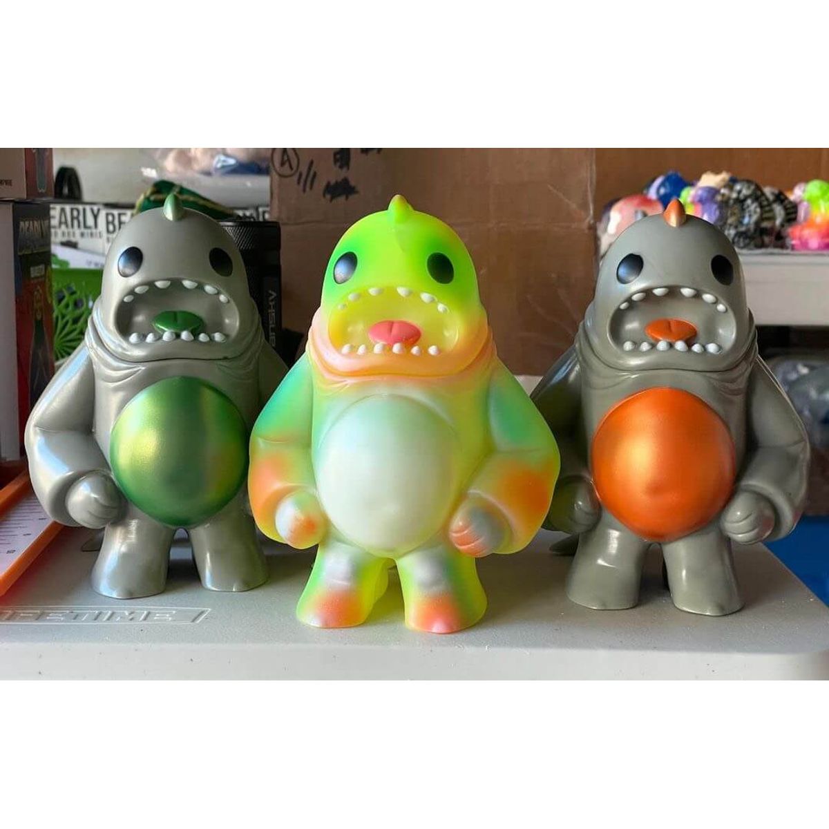 Kaiju Mame Orange Green