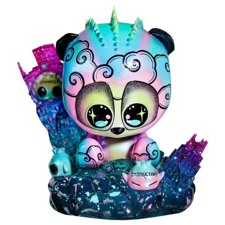 Kaiju Panda Destroys the City by Fluff Riot (Kristy Kitsune)