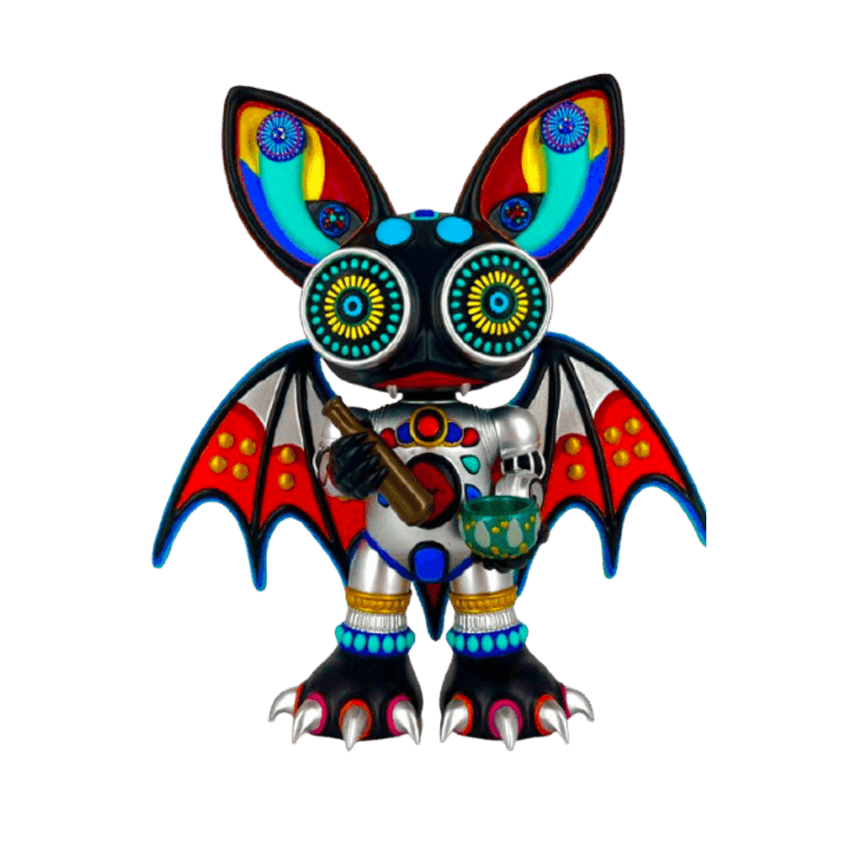 KaleidoBat 8" Vinyl Art Toy