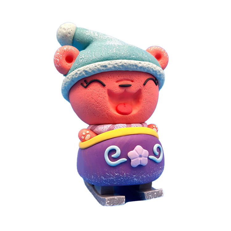 Kawaii Sled Rider by The Bots (Jenn and Tony Bot)