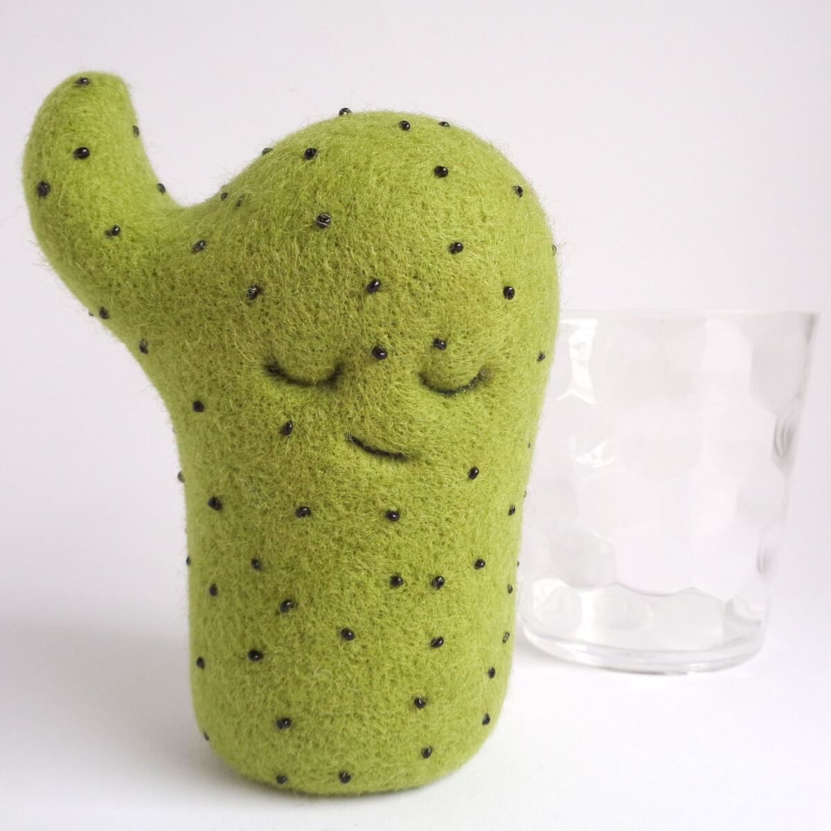 Kay, glass of kiwi juice