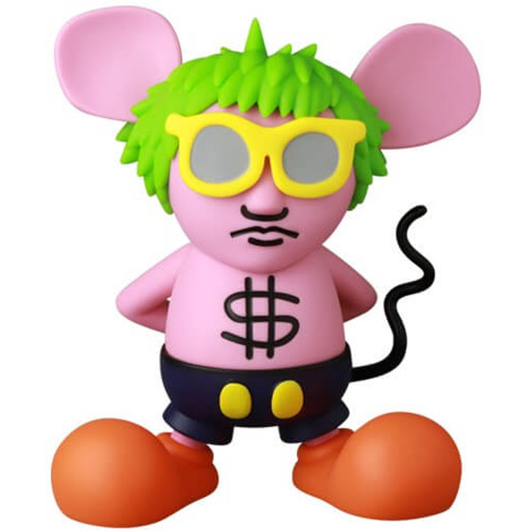 Pink Andy Mouse VCD by Keith Haring