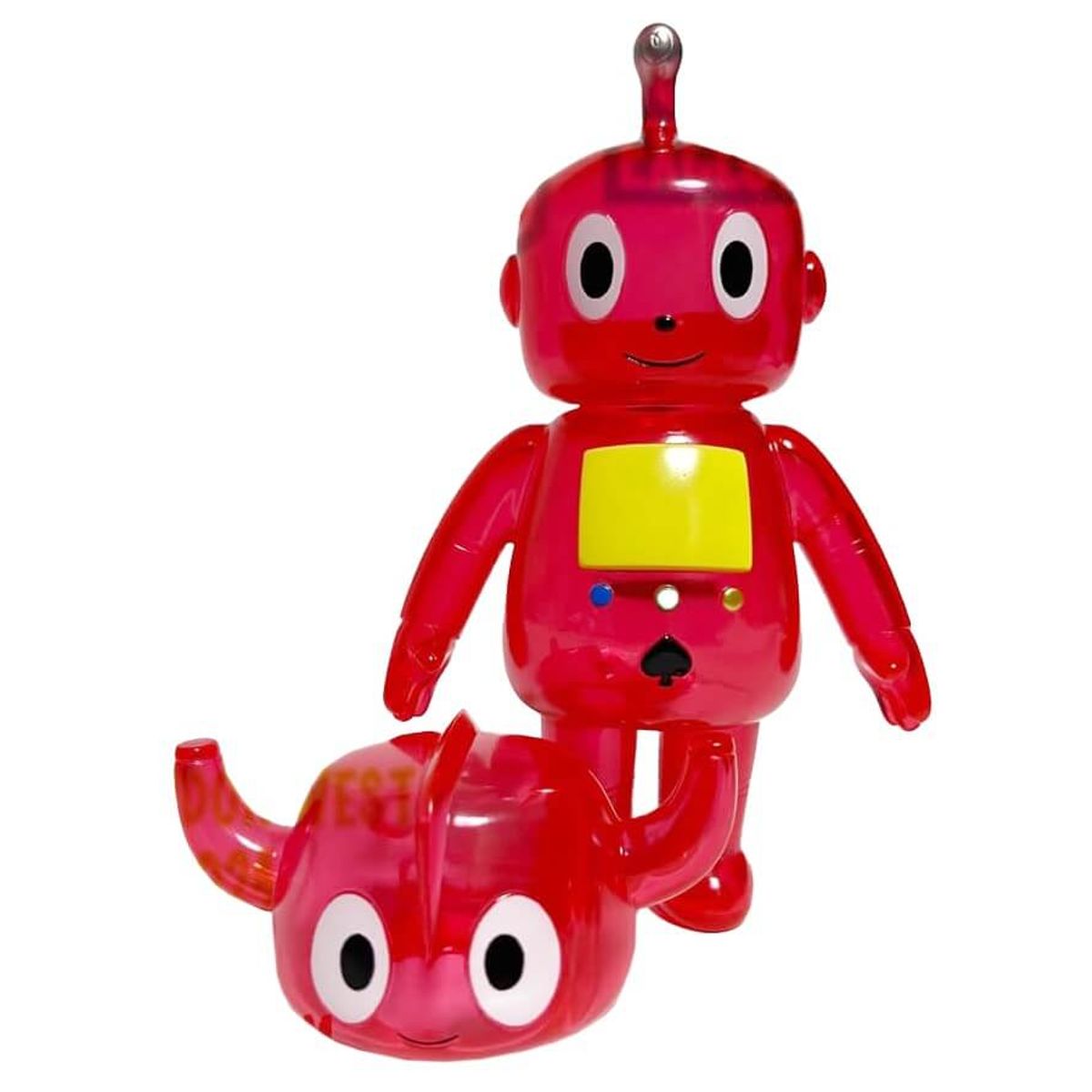 Kid Ace Clear Red with Kid x Head