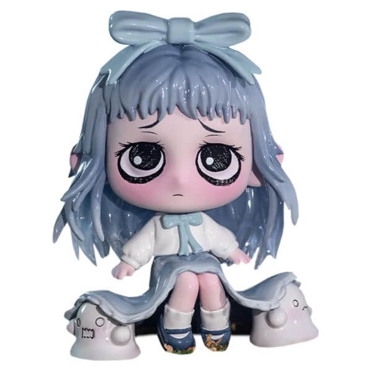 Kiki Double Sided Blue Ghosts by K.Daydream