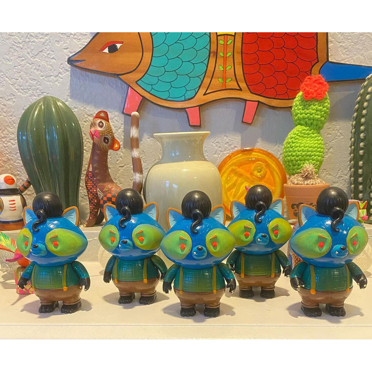 Kill Baby Raccoon Blue Green