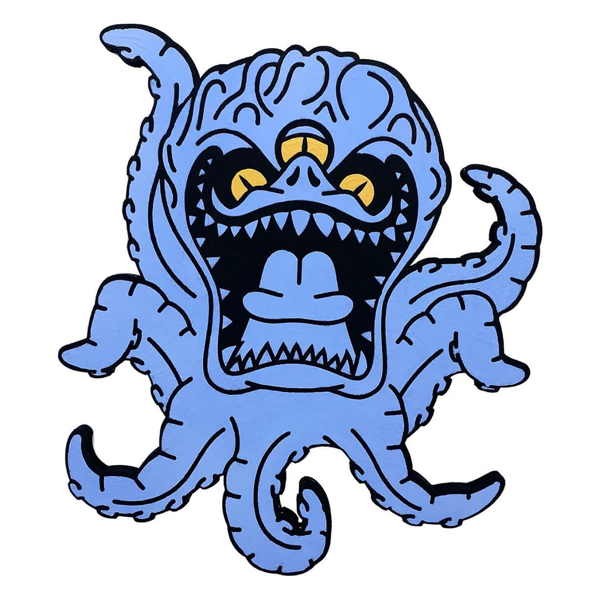 Killer Attacker Octopus (Blue)