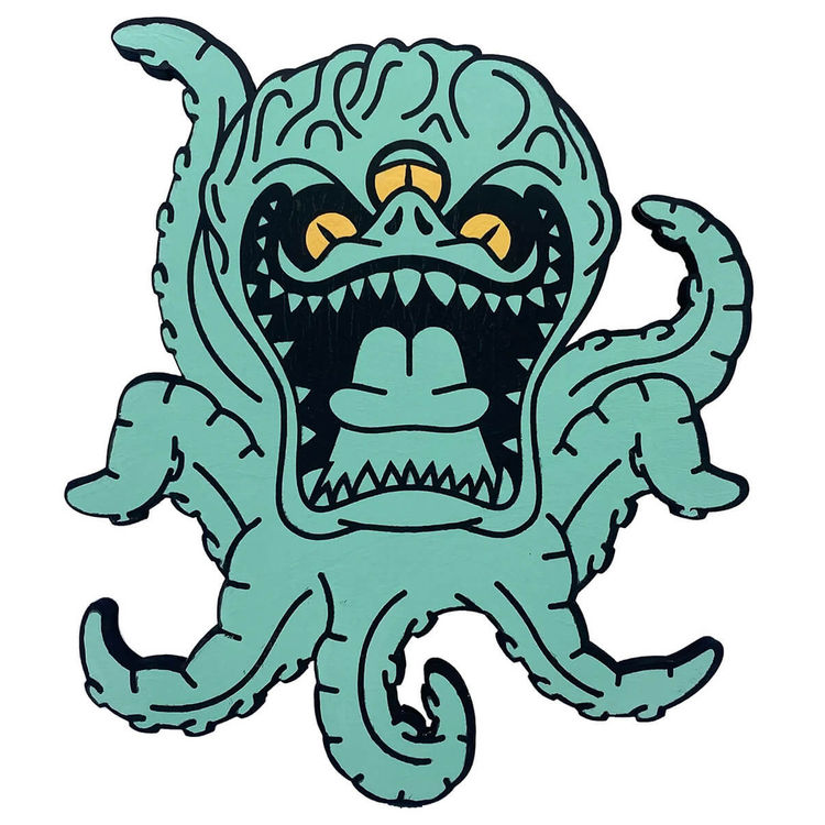 Killer Attacker Octopus (Green) by Rocket Jack