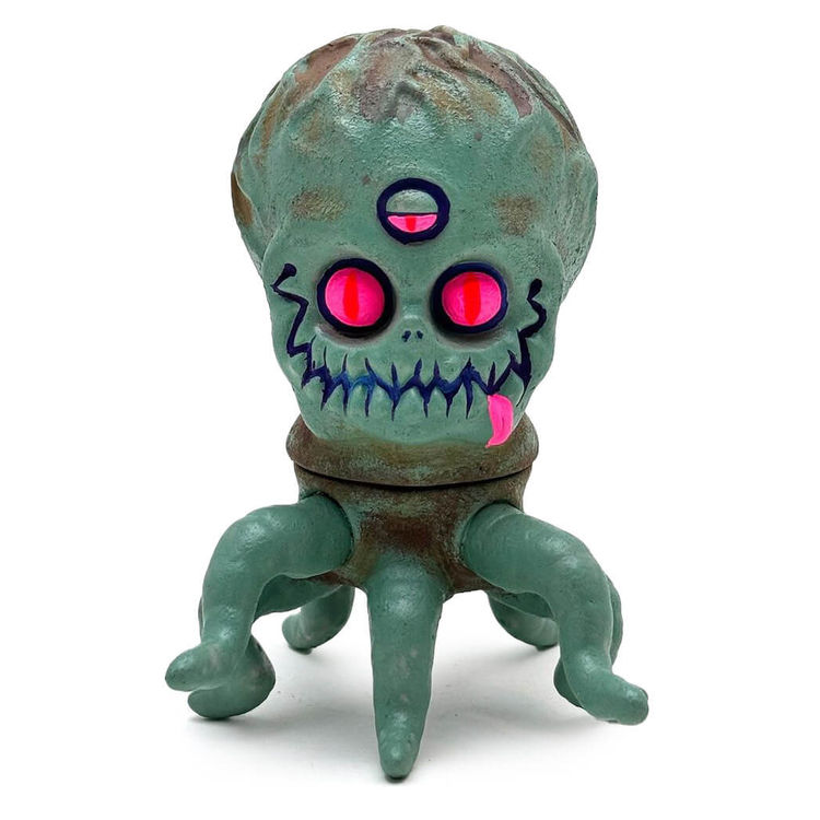 Killer Attackers Octopus Rust Green by Touma