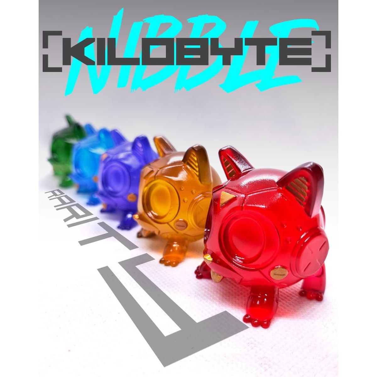 Kilobyte Nibble Rarity Gashapon Green