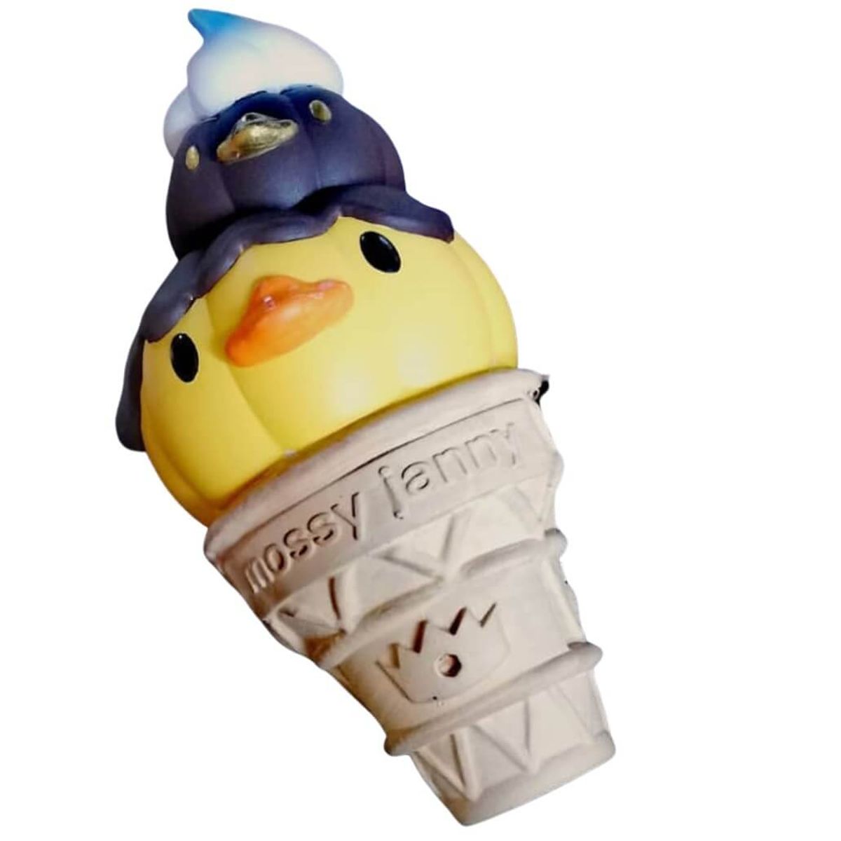 King Ducky Pumpkin Ice Cream Cone