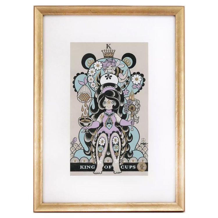King of Cups: Woot Bear and Bee Girls by Junko Mizuno