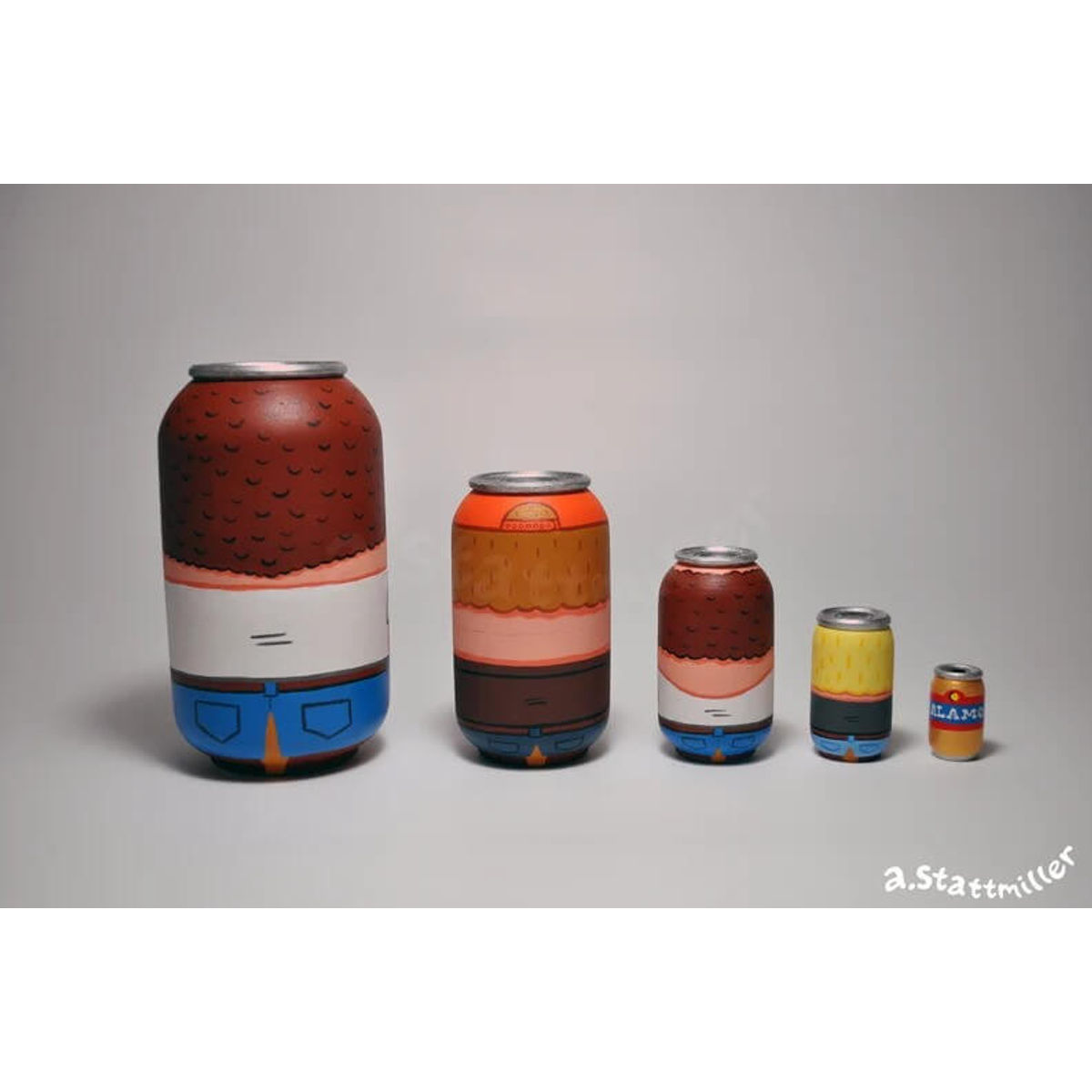 King of the Hill Nesting Cans