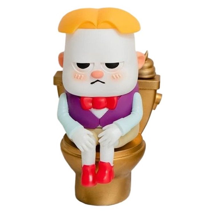 Kinmaton Color Golden Toilet by KINMATON