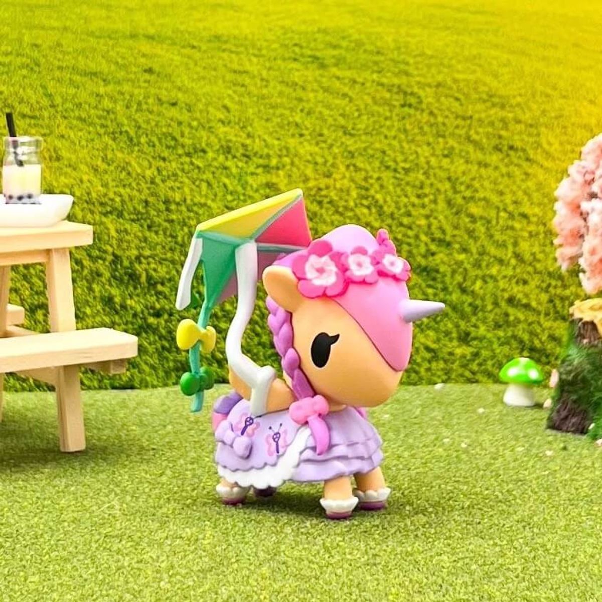 Kitey Katie Picnic Party Unicorno