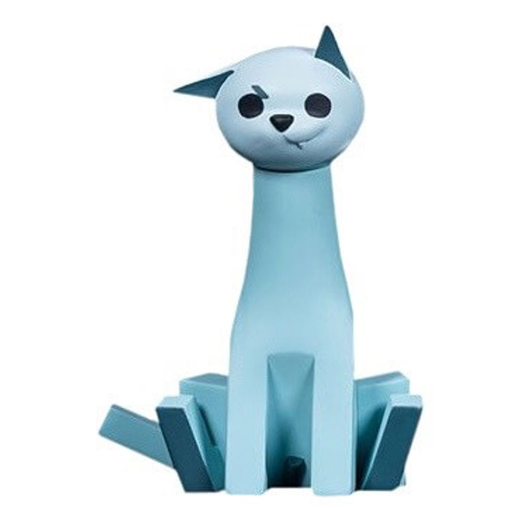 Kitty in a Can Blue by Ashley Wood