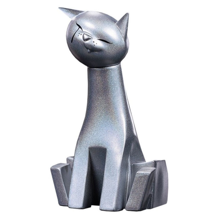 Kitty in a Can Silver by Ashley Wood
