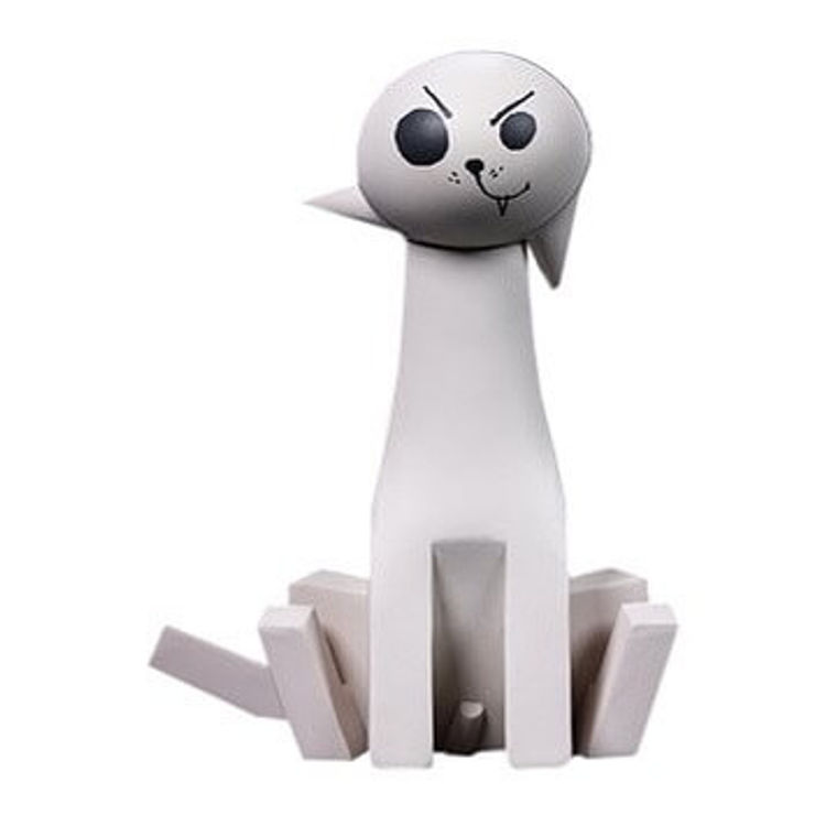 Kitty in a Can White by Ashley Wood